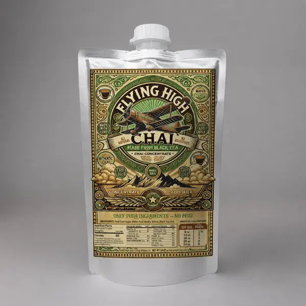 Flying High Chai Concentrate – Mega Size (64 oz)
