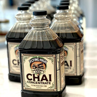 Flying High Chai Concentrate – NEW Mega Size (80 oz Bottle + Free Pump)